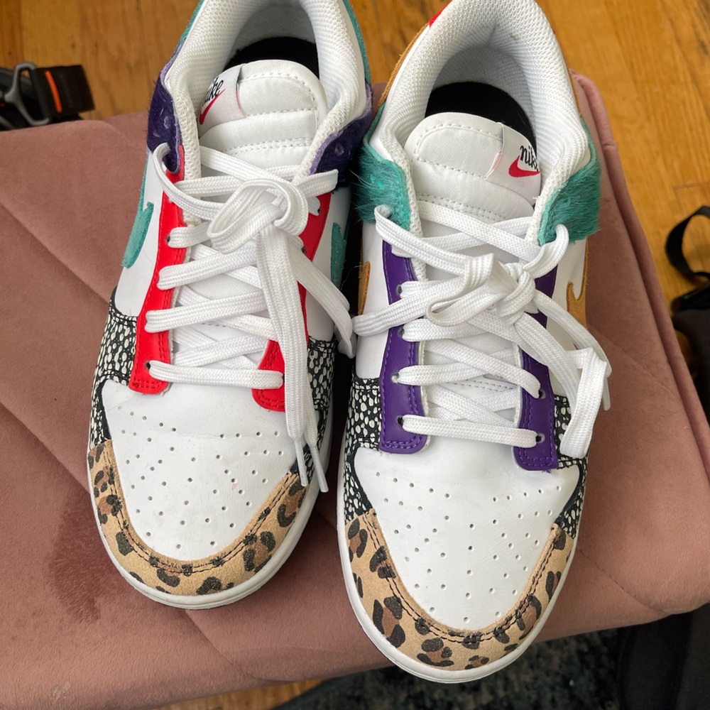 Nike dunk low safari mix